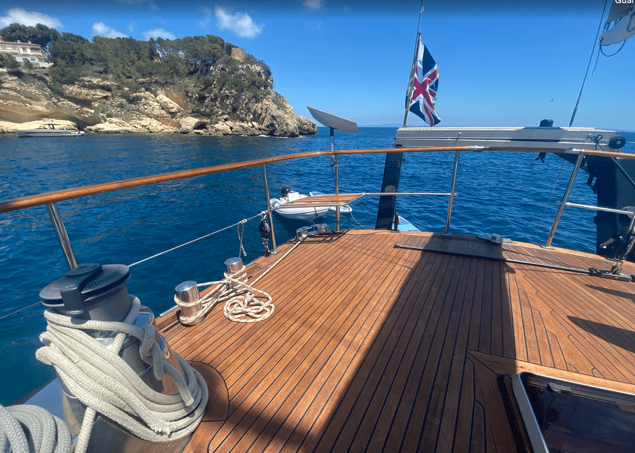 Extérieur du yacht